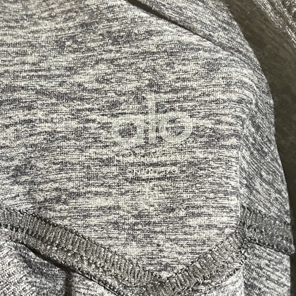 Alo Yoga High Waisted Lounge Legging - Dark Heather Grey Women's Size M - Picture 9 of 9